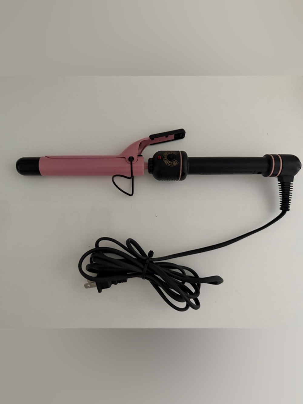Pink and Black 1" Curling Iron